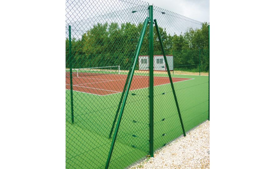 Tennis Court Fencing Metalu Plast Sport Fence Manufacturer